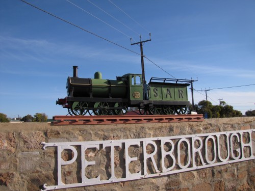 Model trains at Peterborough, South Australia